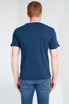 Baskılı Bisiklet Yaka % 100 Pamuk Erkek T Shirt 17783-0313 LACİVERT