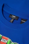 Baskılı Oversize Bisiklet Yaka Erkek Çocuk Sweat 6S10191-70896 SAKS