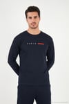 Baskılı Pamuklu Uzun Kollu Erkek Pijama Takımı 6575006 LACİVERT