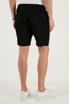 Belden Bağlamalı Cepli Slim Fit Erkek Short CF24S657850 SİYAH
