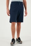 Belden Bağlamalı Pamuklu Cepli Regular Fit Erkek Short 5908047 İNDİGO