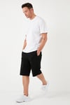 Belden Bağlamalı Pamuklu Cepli Regular Fit Erkek Short 5908047 SİYAH
