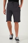 Belden Bağlamalı Pamuklu Cepli Regular Fit Erkek Short 5908047 ANTRASİT