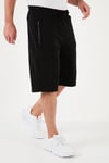 Belden Bağlamalı Pamuklu Cepli Regular Fit Erkek Short 5908047 SİYAH