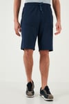 Belden Bağlamalı Pamuklu Cepli Regular Fit Erkek Short 5908047 İNDİGO