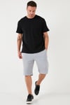 Belden Bağlamalı Pamuklu Cepli Regular Fit Erkek Short 5908041 AÇIK GRİ