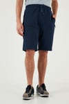 Belden Bağlamalı Pamuklu Cepli Regular Fit Erkek Short 5908047 İNDİGO