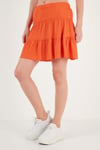 Beli Lastikli Mini Kadın Şort Etek 5865038 ORANJ
