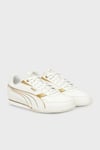 Bella Donna Logolu Sneaker Kadın Ayakkabı 40267501 Krem-Sarı