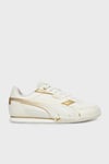 Bella Donna Logolu Sneaker Kadın Ayakkabı 40267501 Krem-Sarı