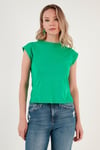 Bisiklet Yaka % 100 Pamuk Basic Kadın T Shirt 5864121 BENETTON