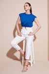 Bisiklet Yaka % 100 Pamuk Crop Kadın T Shirt 5865587 SAKS