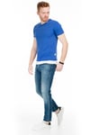 Bisiklet Yaka % 100 Pamuk Erkek T Shirt ABY38102LNS SAKS