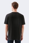 Bisiklet Yaka Cepli % 100 Pamuk Erkek T Shirt 066248-900 SİYAH