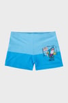 Blujaw Desenli Lastikli Bel Boxer Erkek Çocuk Mayo Short SR2632100001 MAVİ