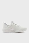 Bobs Flex Logolu Slip-On Sneaker Kadın Ayakkabı 117502 OFWT BEYAZ
