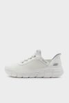 Bobs Flex Logolu Slip-On Sneaker Kadın Ayakkabı 117502 OFWT BEYAZ