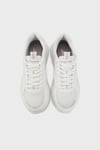 Bobs Logolu Kalın Taban Sneaker Kadın Ayakkabı 117354 WHT BEYAZ