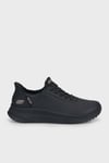 Bobs Squad 4 Key Look Deri Logolu Kalın Taban Sneaker Kadın Ayakkabı 117740 BBK SİYAH