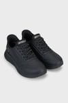 Bobs Squad 4 Key Look Deri Logolu Kalın Taban Sneaker Kadın Ayakkabı 117740 BBK SİYAH