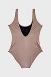 Bronze Uv Korumalı Parlak Kadın Mayo SM2644000013 BRONZ