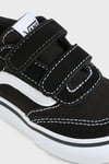Brooklyn LS V Cırt Cırtlı Sneaker Unisex Çocuk Ayakkabı VN000D7XBA21 SİYAH-BEYAZ