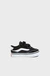 Brooklyn LS V Cırt Cırtlı Sneaker Unisex Çocuk Ayakkabı VN000D7XBA21 SİYAH-BEYAZ