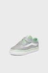Brooklyn LS V Logolu Cırt Cırtlı Sneaker Unisex Çocuk Ayakkabı VN000D7XEMK1 YEŞİL