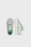 Brooklyn LS V Logolu Cırt Cırtlı Sneaker Unisex Çocuk Ayakkabı VN000D7XEMK1 YEŞİL