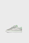 Brooklyn LS V Logolu Cırt Cırtlı Sneaker Unisex Çocuk Ayakkabı VN000D7XEMK1 YEŞİL