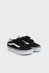 Brooklyn LS V Süet Logolu Casual Unisex Çocuk Ayakkabı VN000DBRBA21 SİYAH-BEYAZ