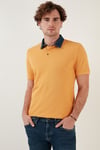 Buratti % 100 Pamuk Düğmeli Regular Fit Erkek Polo Yaka T Shirt 5902134 HARDAL