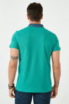 Buratti % 100 Pamuk Düğmeli Regular Fit Erkek Polo Yaka T Shirt 5902134 YEŞİL