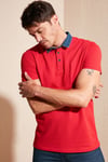 Buratti % 100 Pamuk Düğmeli Regular Fit Erkek Polo Yaka T Shirt 5902134 KIRMIZI