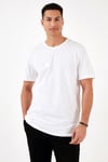 Buratti % 100 Pamuk Regular Fit Bisiklet Yaka Erkek T Shirt 5902622 BEYAZ