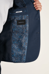 Buratti 6 Drop Çift Yırtmaçlı Klasik Blazer Comfort Fit Erkek Ceket 216VİTALE İNDİGO