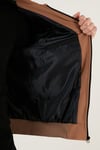 Buratti Armalı Fermuarlı Regular Fit Bomber Erkek Mont 5715896 CAMEL