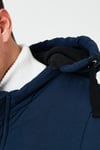 Buratti Çıkarılabilir Kapüşonlu Ekstra Slim Fit Erkek Mont 556B5050 İNDİGO