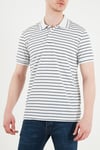 Buratti Çizgili Kısa Kollu Düğmeli Erkek Polo T Shirt 5904026 İNDİGO