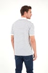 Buratti Çizgili Kısa Kollu Düğmeli Erkek Polo T Shirt 5904026 İNDİGO