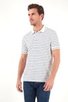 Buratti Çizgili Kısa Kollu Düğmeli Erkek Polo T Shirt 5904026 İNDİGO