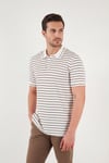 Buratti Çizgili Kısa Kollu Düğmeli Erkek Polo T Shirt 5904026 KAHVE