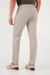Buratti Comfort Boru Paça Normal Bel Pantolon Erkek Kot Pantolon 4412C66TEXAS BEJ