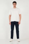 Buratti Comfort Boru Paça Normal Bel Pantolon Erkek Kot Pantolon 4412C66TEXAS LACİVERT