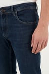 Buratti Dar Kalıp Dar Paça Yüksek Bel Erkek Kot Pantolon 3300C51TOKYO LACİVERT