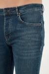 Buratti Dar Kalıp Düşük Bel Dar Paça Jeans Erkek Kot Pantolon 1115C55NAPOLI YEŞİL-MAVİ