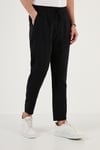 Buratti Elastik Bel Bantlı Cepli Regular Fit Yazlık Erkek Pantolon CF24S617952 SİYAH