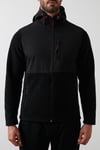 Buratti Kapüşonlu Dik Yaka Şardonlu Slim Fit Erkek Sweat 5655268 SİYAH-SİYAH