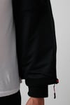 Buratti Kapüşonlu Dik Yaka Şardonlu Slim Fit Erkek Sweat 5655268 SİYAH-SİYAH