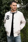 Buratti Logolu Oversize Cepli Kolej Yaka Bomber Erkek Mont 5715514 TAŞ